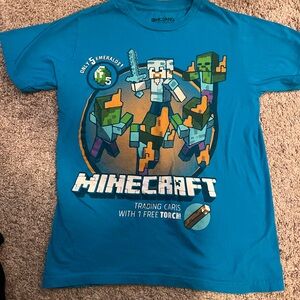 Blue Kids Minecraft T-Shirt